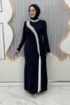 İzabel Abiye Lacivert