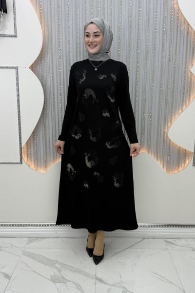 Gizem Elbise Siyah