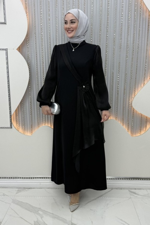 Gülüş Abiye Siyah