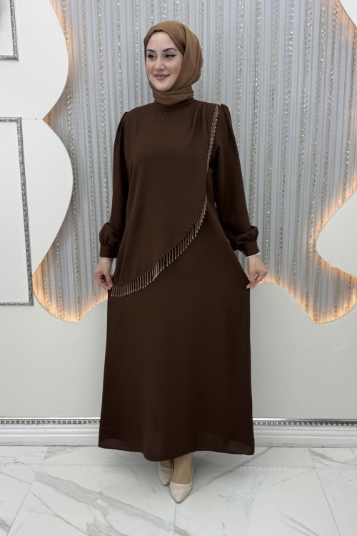 Nefsa Abiye Kahverengi