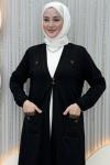 İzel Hırka Siyah