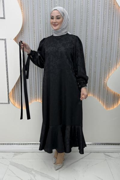 Jakar Elbise Siyah