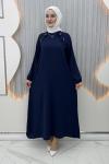 Nuray Elbise Lacivert