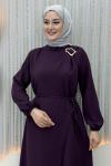 Esila Elbise Mor