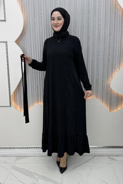 Asya Elbise Siyah