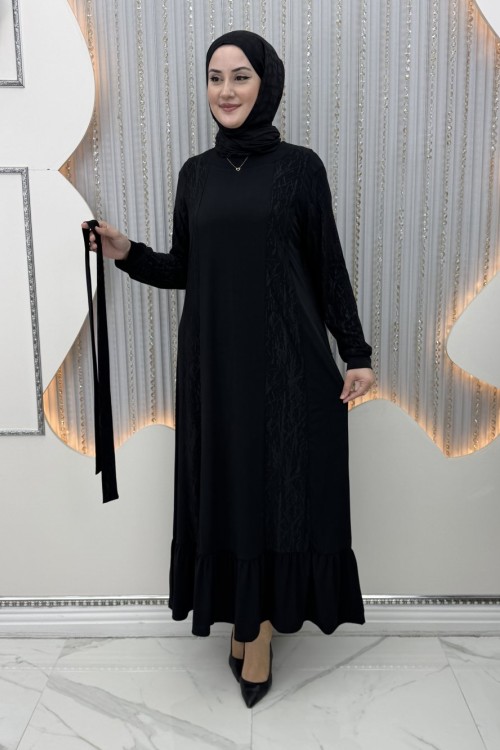 Asya Elbise Siyah