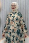 Manolya Pantolonlu Takım Yeşil