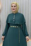 Azize Elbise Mint Yeşili
